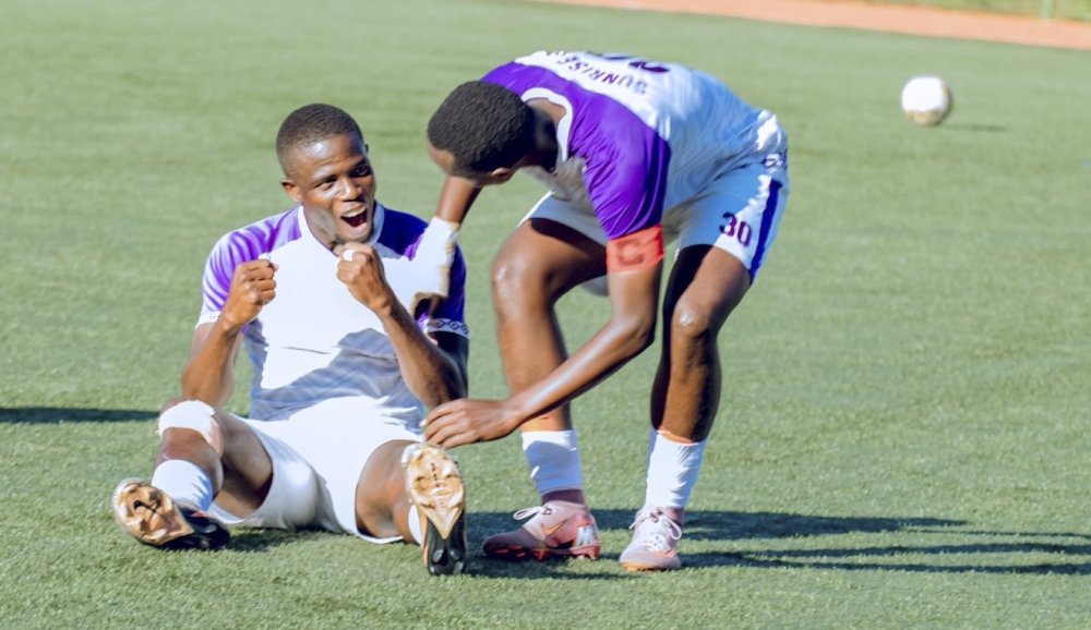 Sunrise FC beat Intare FC 3-2 on Sunday May 10. Courtesy