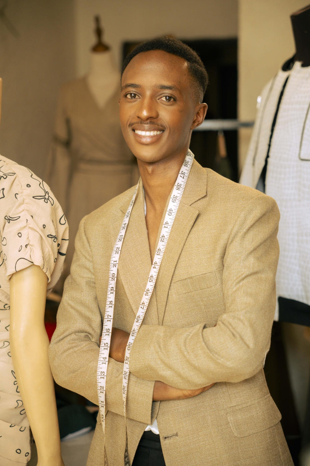 Renowned Rwandan designer Emmanuel Keza Niyonsenga.