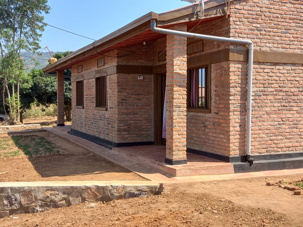 A newly constructed house for a genocide survivor in Kamonyi. File