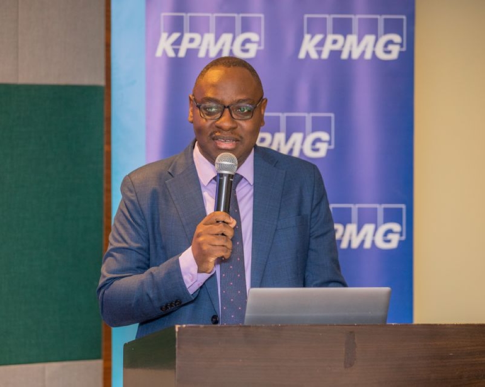 Wilson Kaindi, Country Director of KPMG in Rwanda