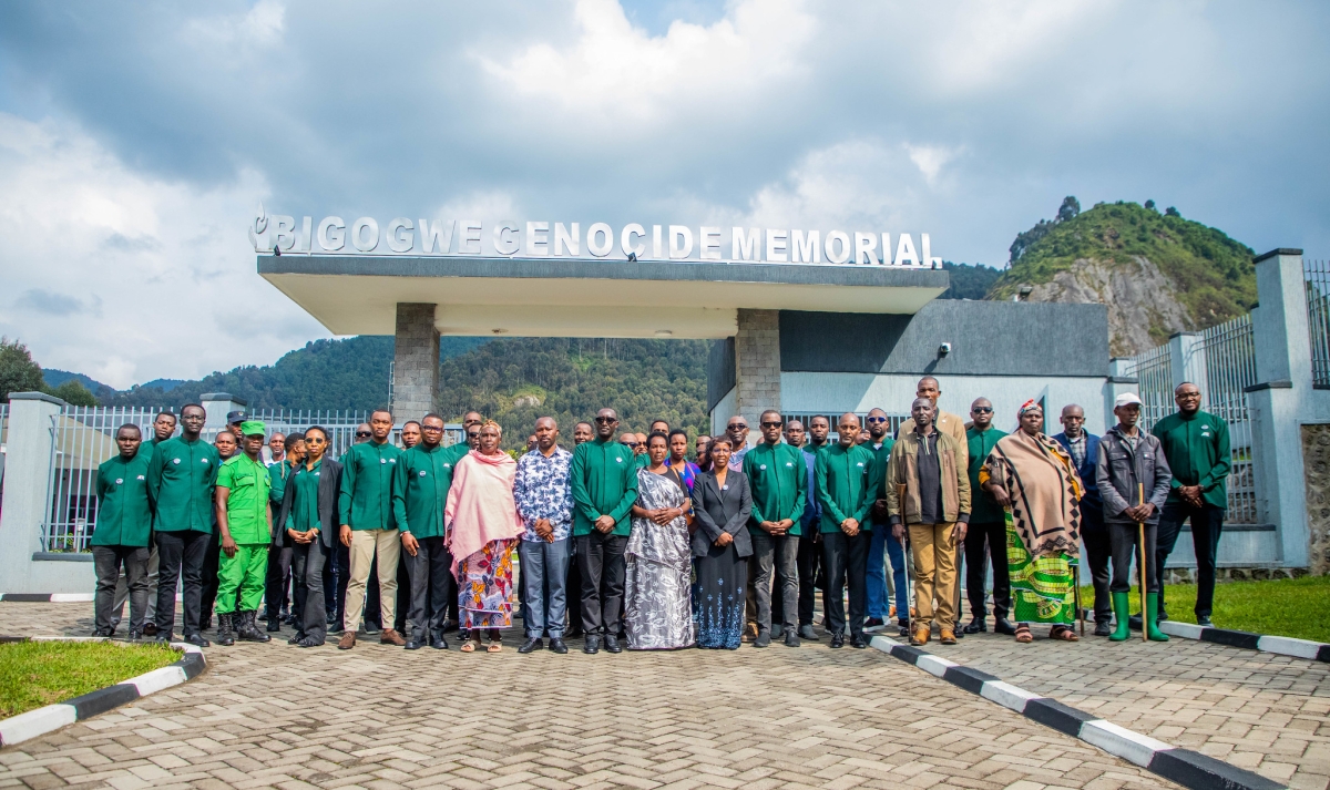 Access to Finance Rwanda honours Genocide victims, donates cows to survivors in Bigogwe