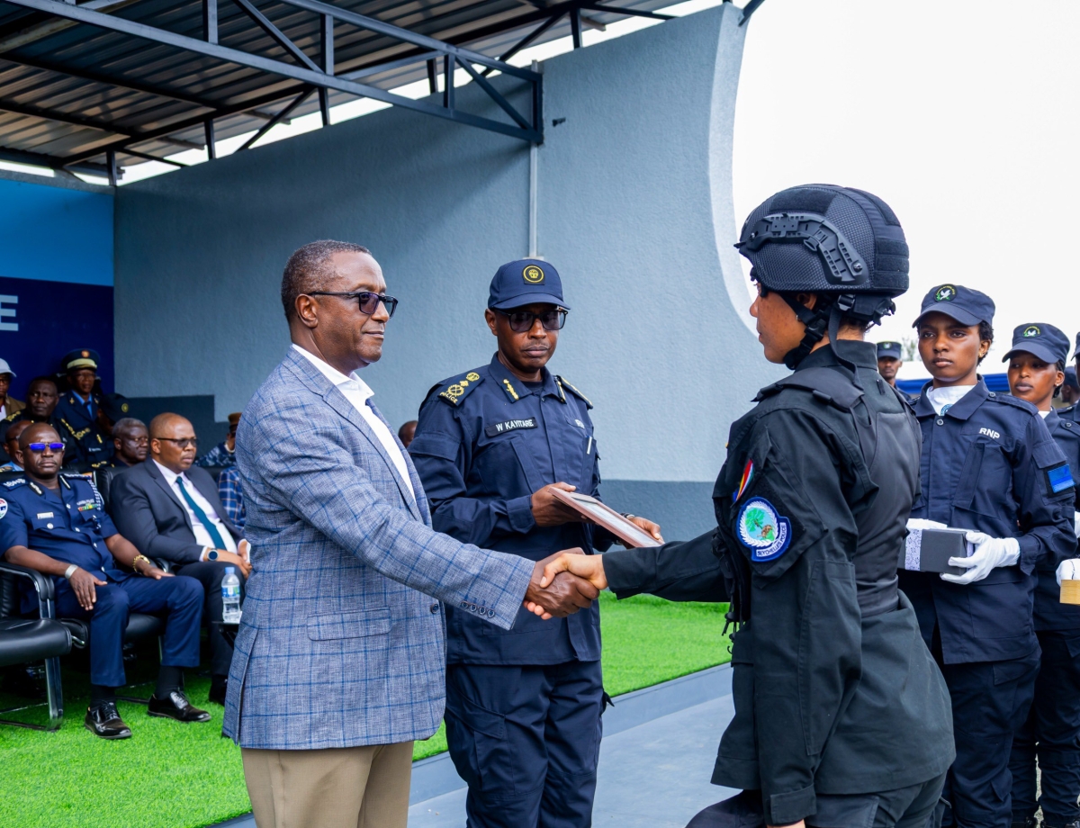 PHOTOS: East African police SWAT training concludes in Bugesera