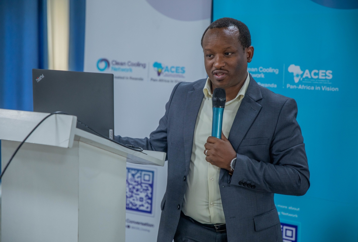 Hassan Sibomana, Director of the Vaccine Programmes Unit at the Rwanda Biomedical Centre (RBC),