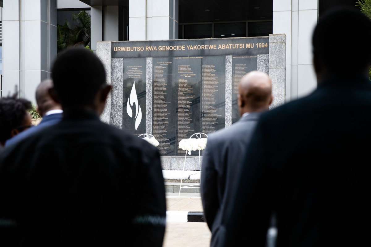 They commemorated former employees who were killed during the 1994 Genocide against the Tutsi.