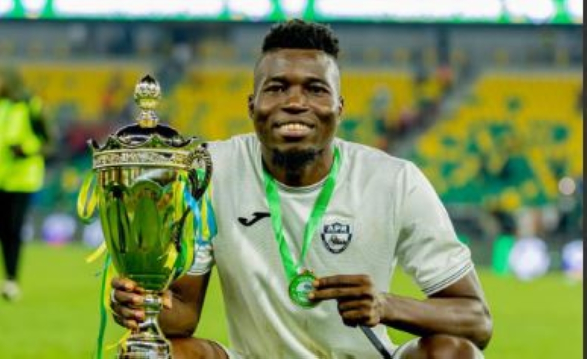 APR FC striker Cheikh Djibril Ouattara finishines as the BK Pro League’s top scorer with 18 goals to secure the Golden Boot award