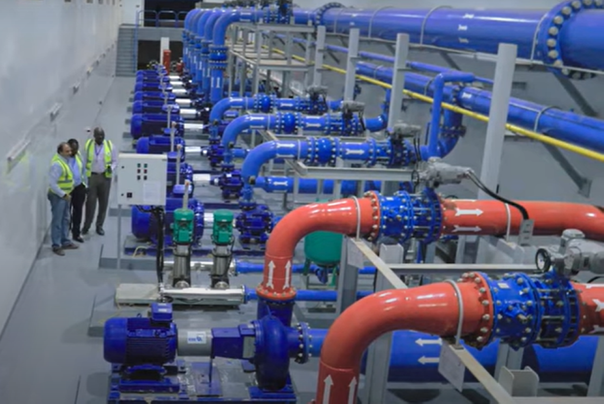 Muhazi water supply project