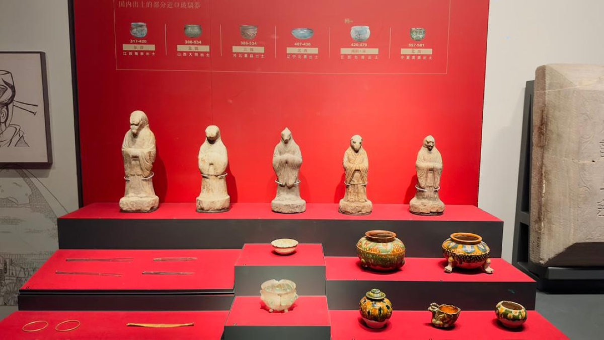 Inside the museum