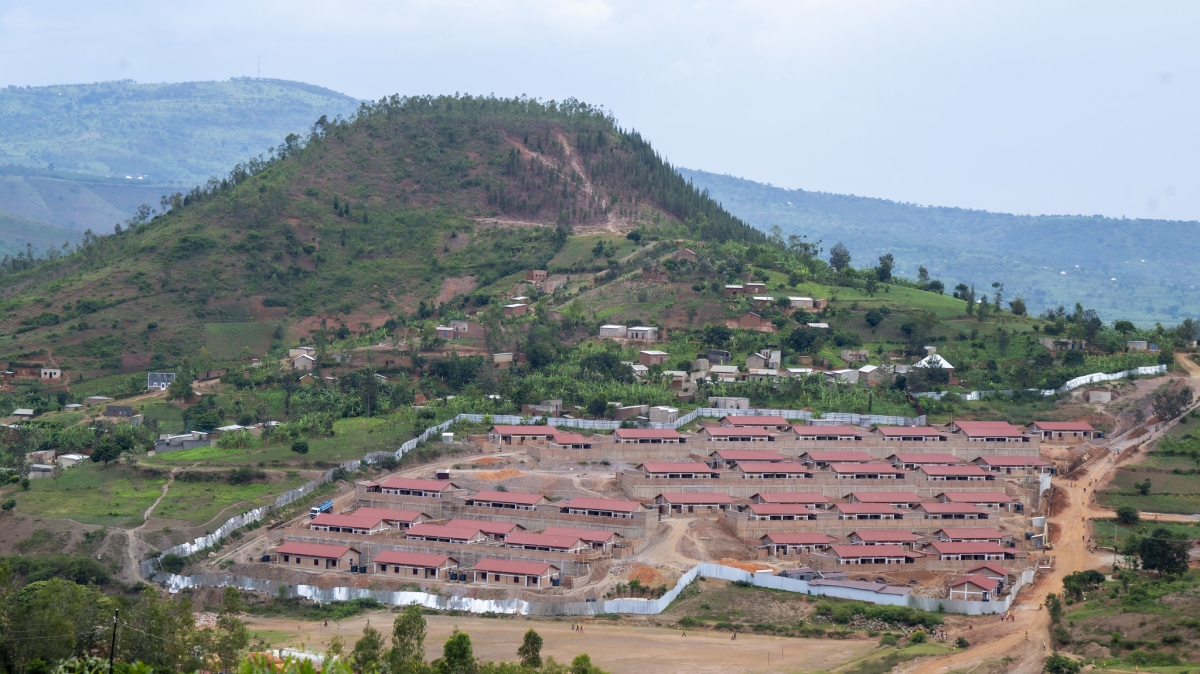 More than 80 households displaced by the construction of the Rusumo Hydropower Plant in Kirehe District have been relocated to a newly built $4 million model village. Courtesy