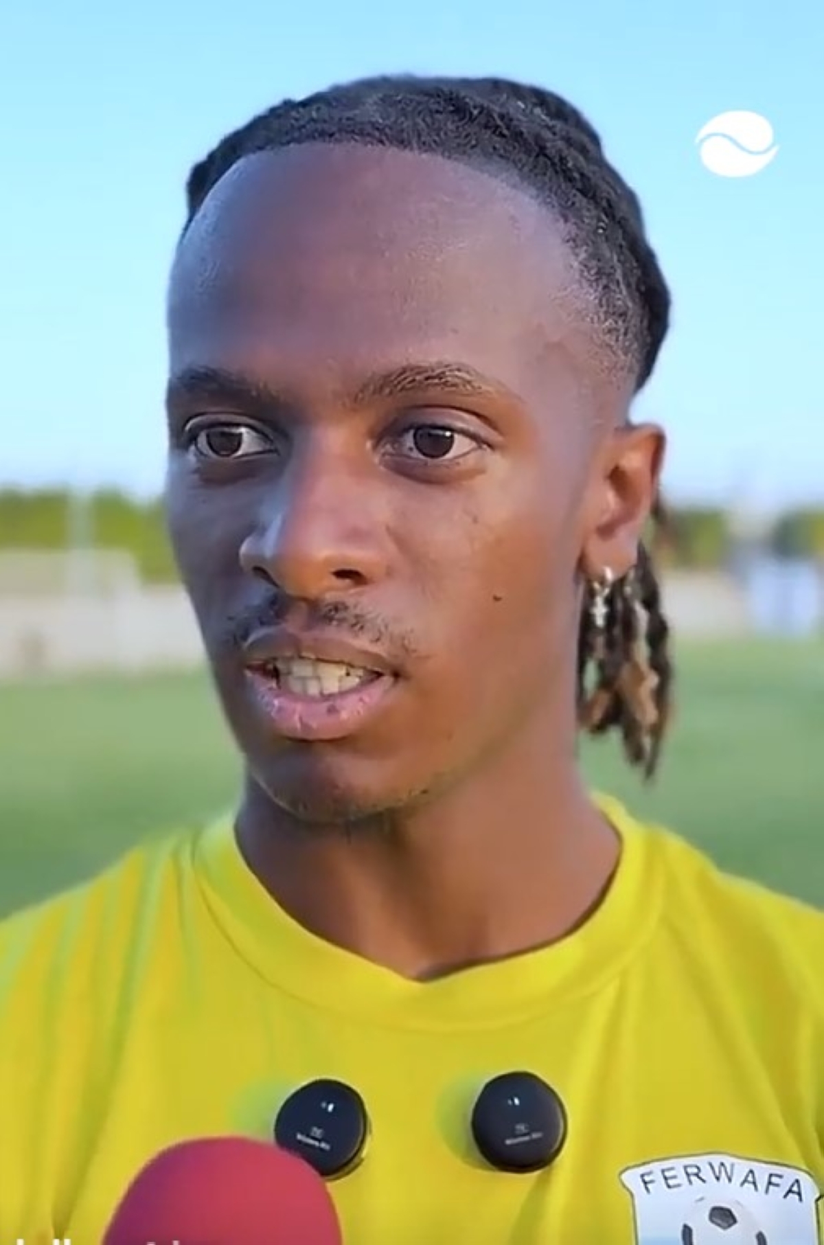 Former Manchester United academy winger and current FC Groningen midfielder Noam Emeran