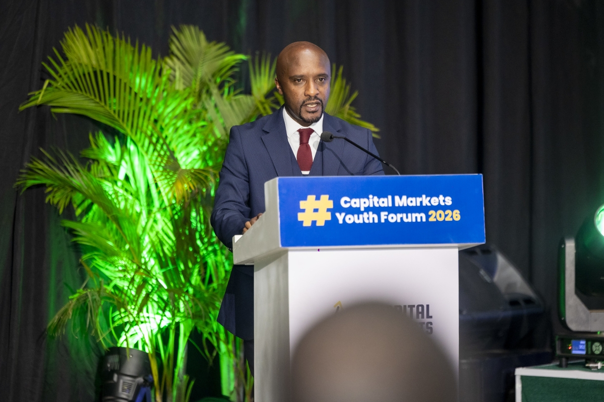 Pierre Celestin Rwabukumba, Chief Executive Officer of Rwanda Stock Exchange, urged participants to start investing regardless of the amount they can afford.