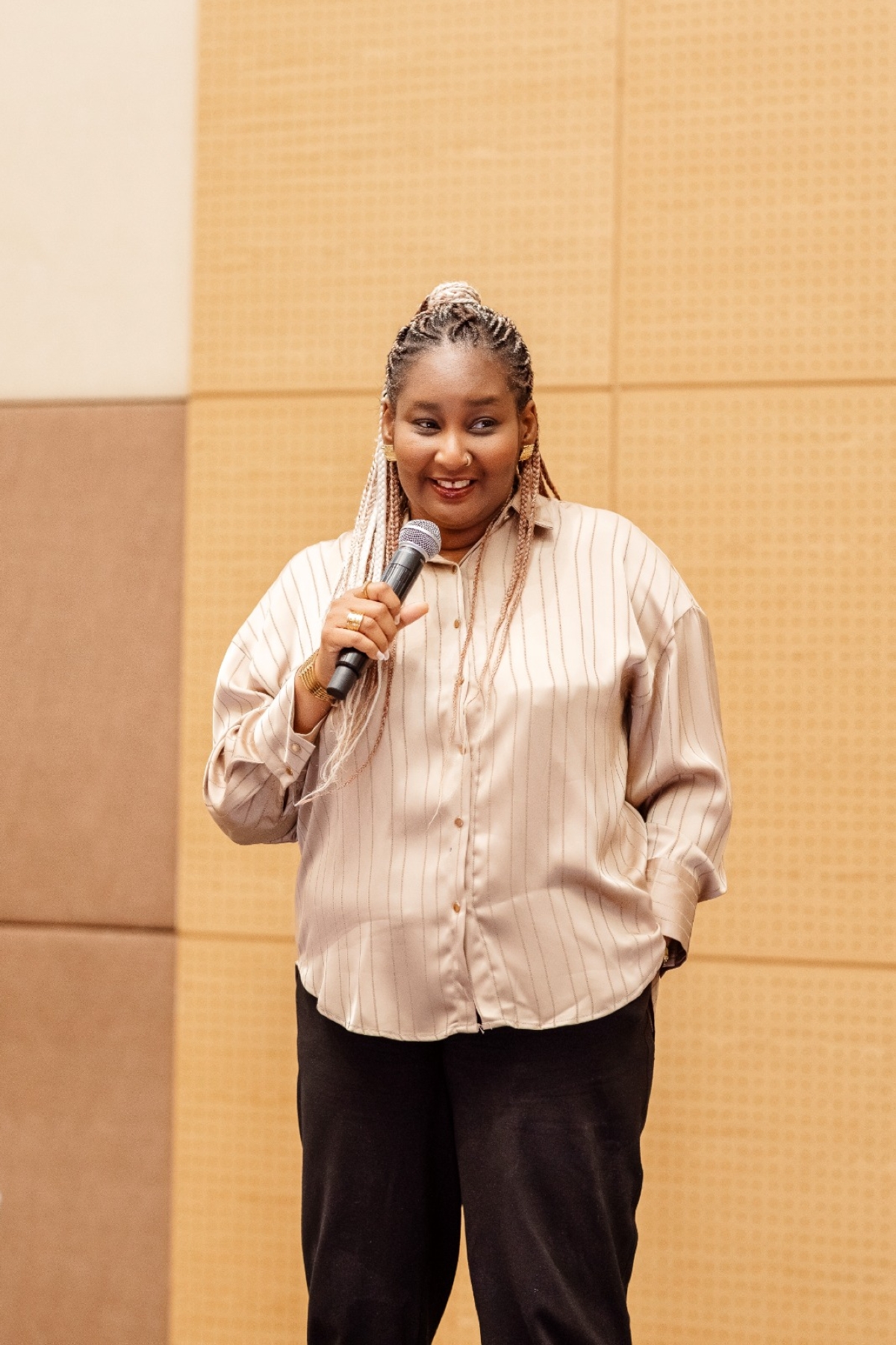 Safiya Ibn Garba, Chief of Staff and Change Management Lead Consultant, shared the company's experience using Odoo in its operations.
