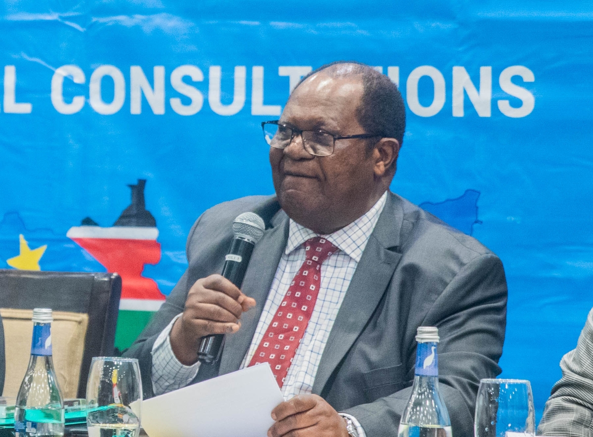 Uganda’s former Chief Justice Benjamin Odoki, who chairs the team of constitutional experts drafting the proposed East African Community (EAC) Political Confederation constitution