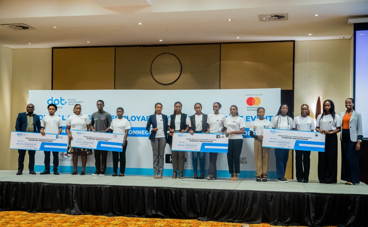 The winners were recognised during the DSE Talent Connect Innovation Showcase and Awards Ceremony in Kigali on Tuesday, June 16.