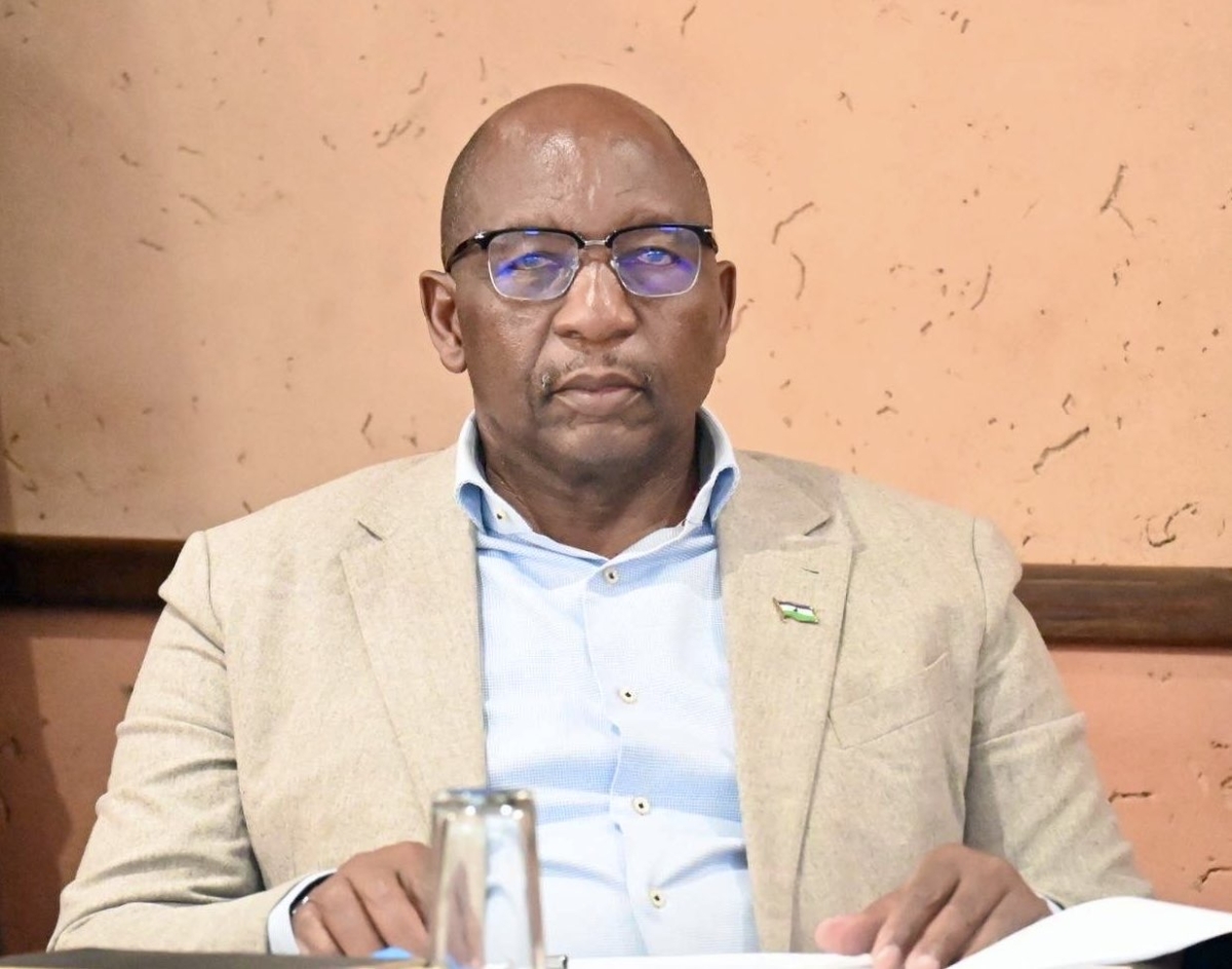 Prime Minister of Lesotho Samuel Matekane chairs the opening ceremony of the Lesotho National Leadership Forum, on Monday, June 22