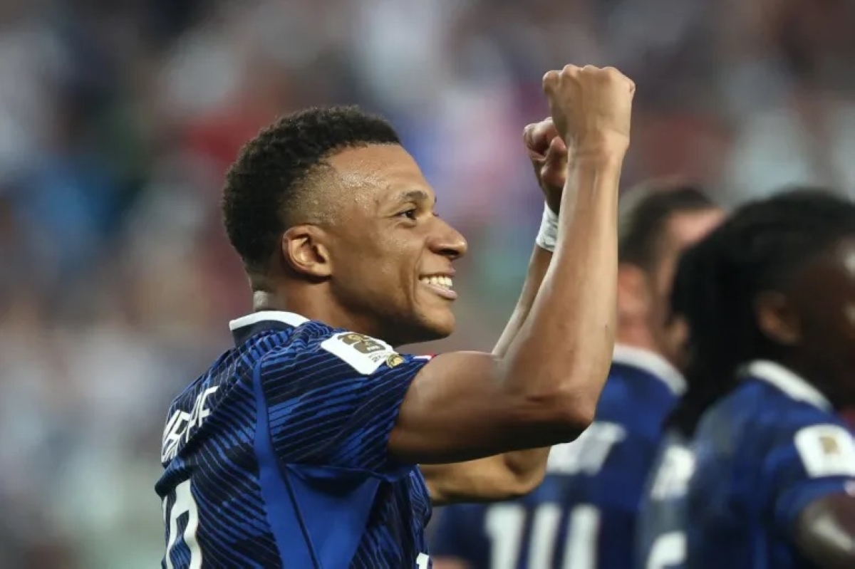 Mbappe marks 100th France appearance with brace in win over Iraq