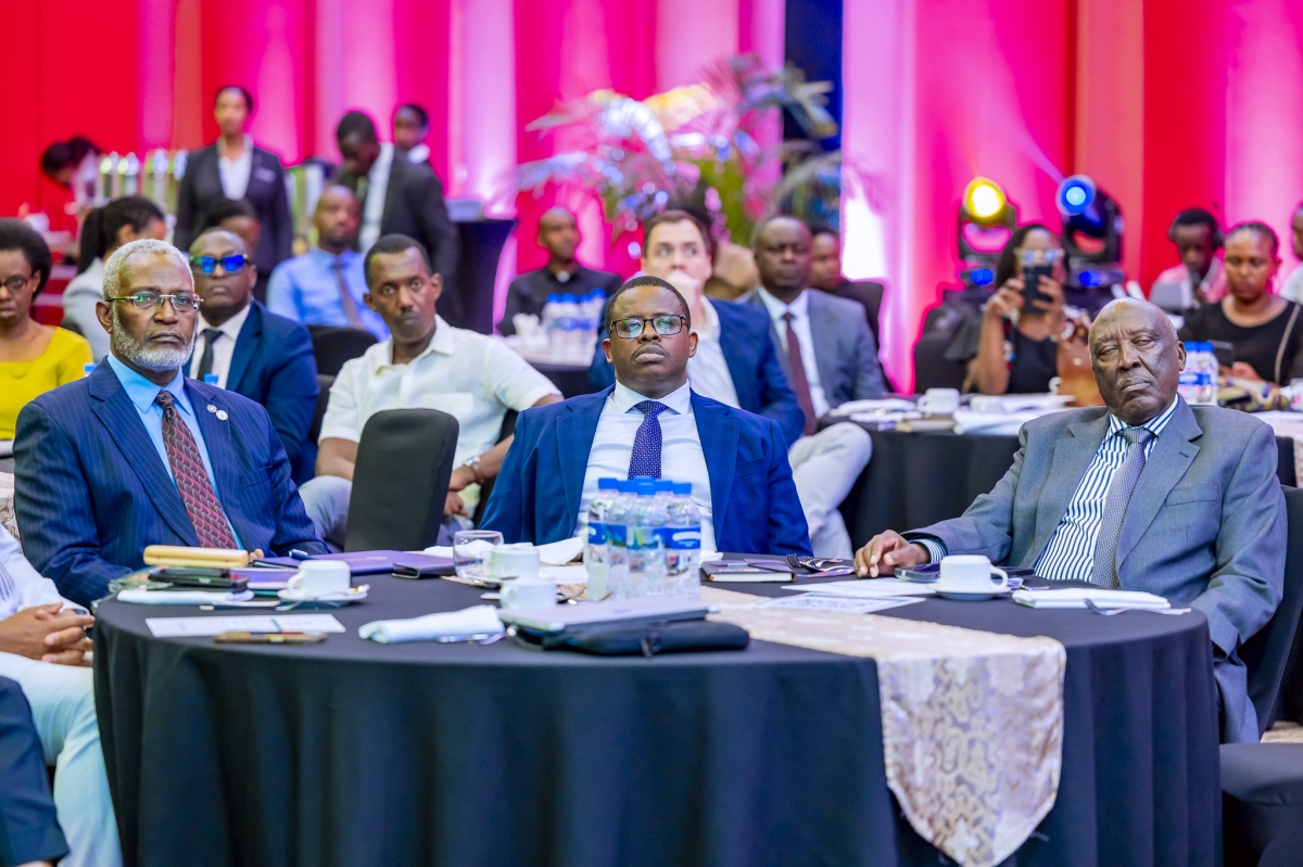 Participants follow a panel discussion during RICA's Strategic Partners Breakfast Meeting held in Kigali on June 19. Courtesy