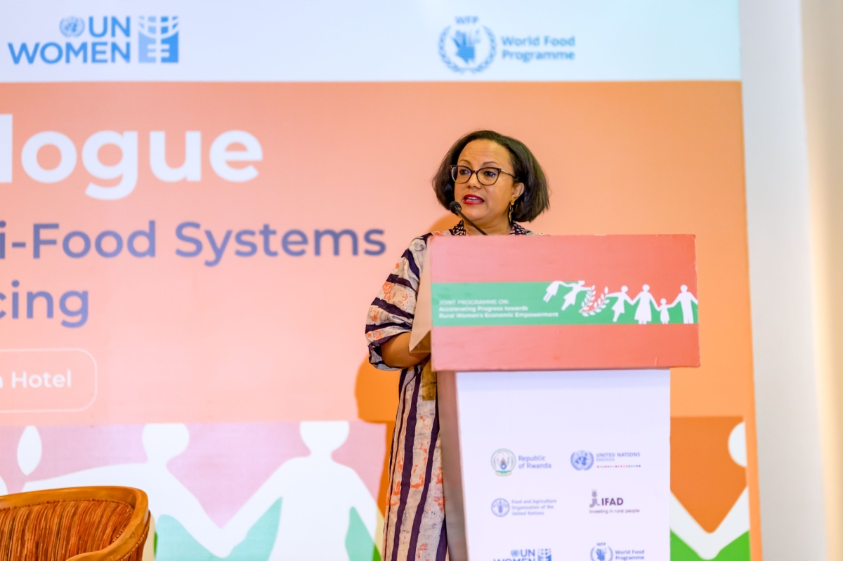 Tikikel Tadele Alemu, Acting Country Representative for UN Women in Rwanda.