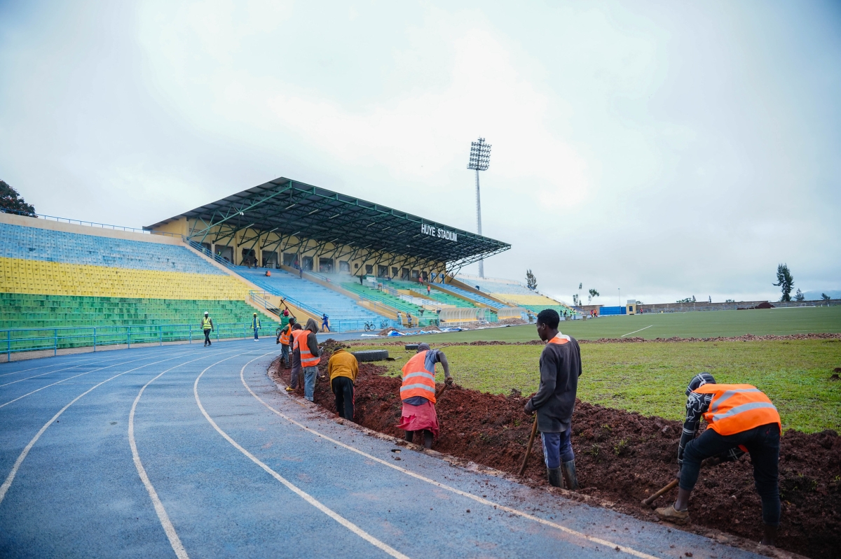 Huye Stadium renovation set for completion in August