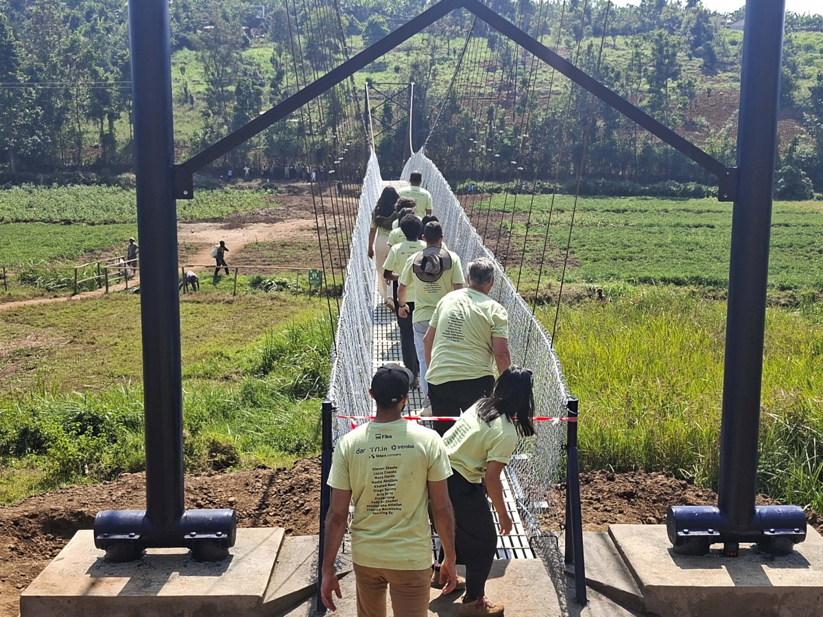The bridge was delivered through a partnership involving Dar, alongside other global alliance partners TYLin and Introba under the Sidara Company, in collaboration with FIKA Rwanda.