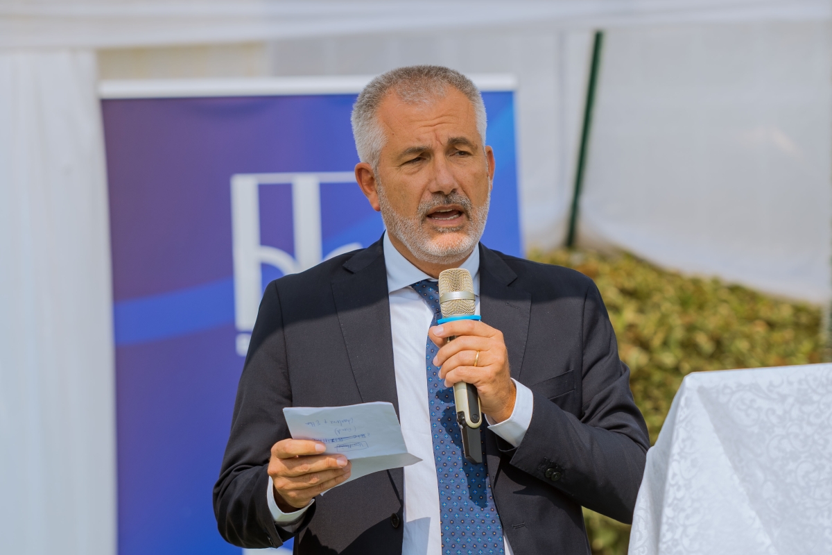 Richard Luff president of NGO Ahazaza