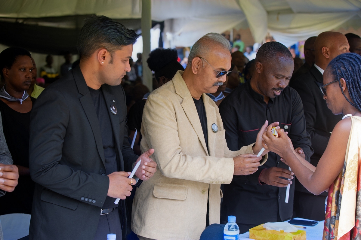 The management and staff of Pfunda Tea Company and cooperatives of tea farmers gathered to mark the 32nd commemoration of the 1994 Genocide against the Tutsi.