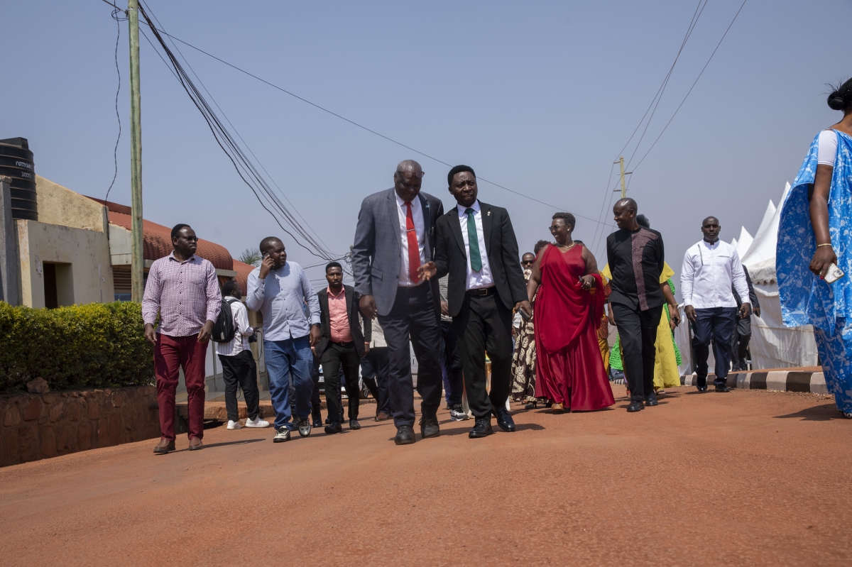 Infrastructure included roads, schools, cell offices and water facilities completed through community initiatives or joint efforts between residents and the City of Kigali. 