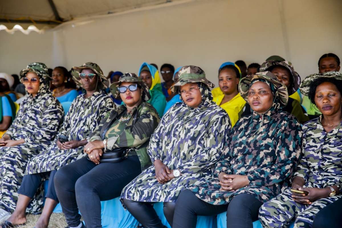 Residents of Nyamirambo during the event.