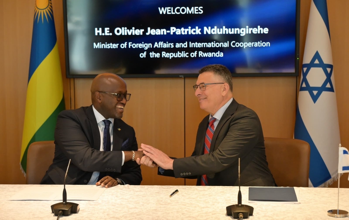 Rwanda and Israel signed agreements to expand cooperation in development, innovation and education, strengthening the partnership between our nations.Courtesy