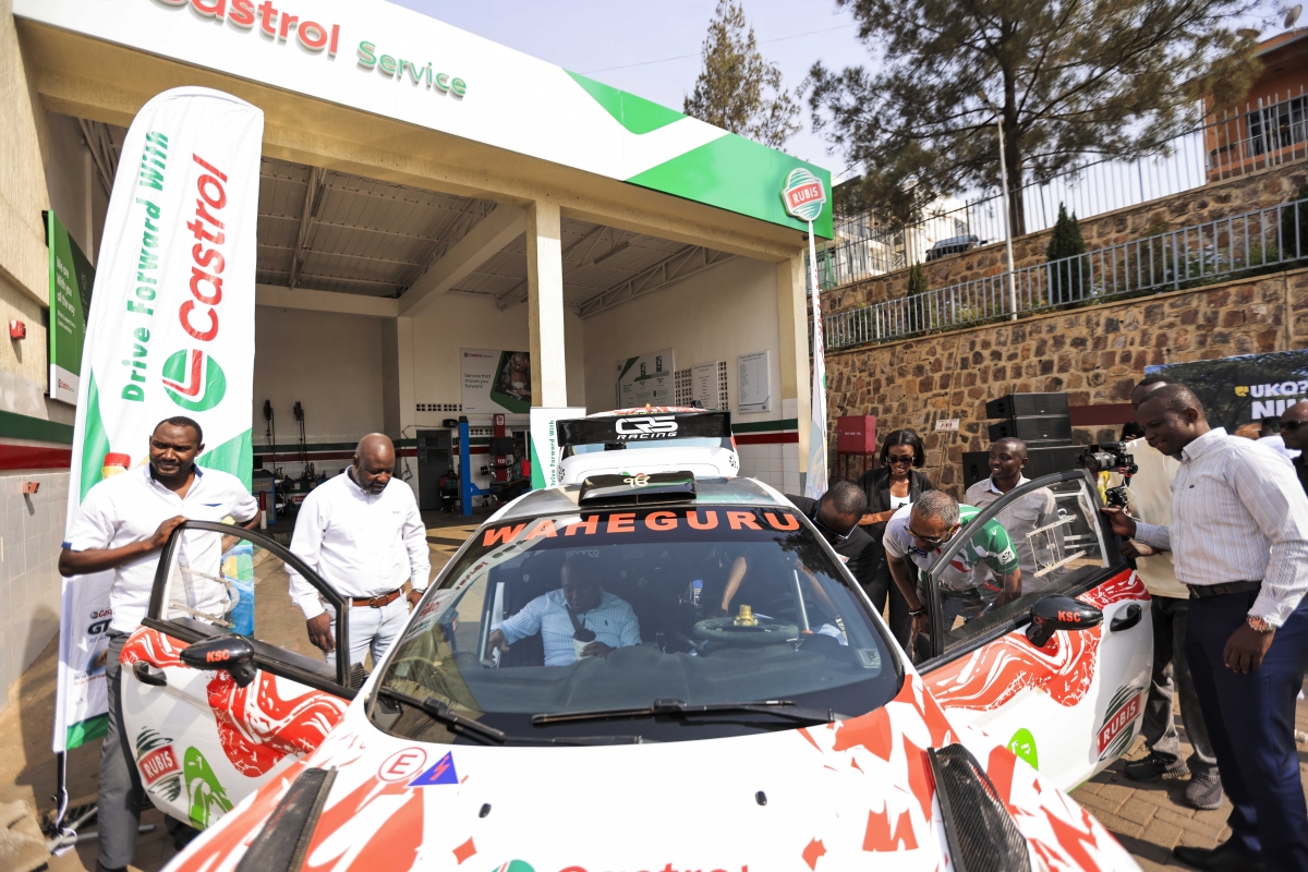 RUBiS Energy Rwanda, in partnership with Castrol, is supporting Kenyan rally crew Jasmeet and Ravi Chana during the 2026 Rwanda Mountain Gorilla Rally (RMGR). Courtesy