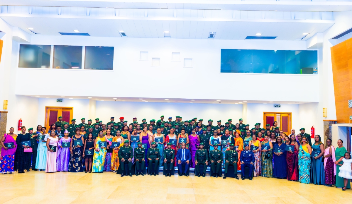 RDF honours retiring Generals Bayingana, Gatama and Rugambwa for dedicated service