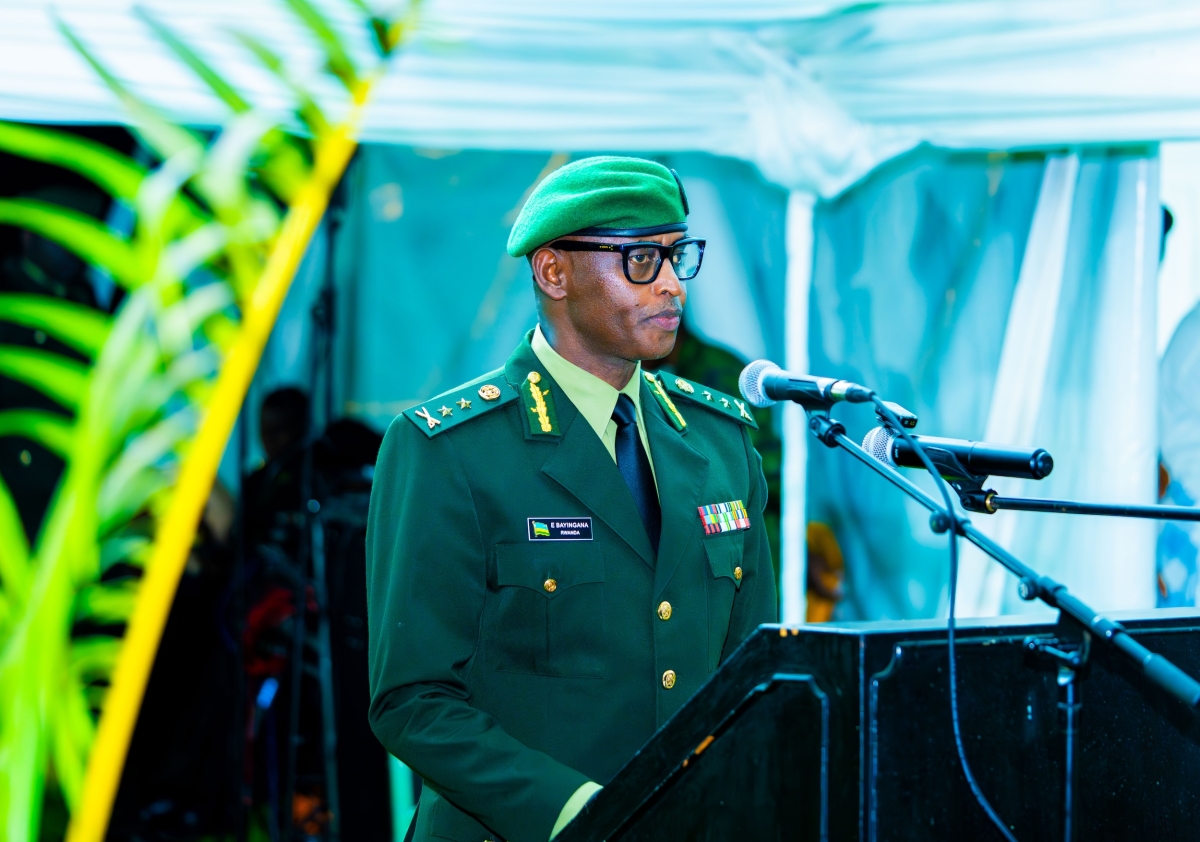 Speaking on behalf of the retirees, Maj Gen (Rtd) Emmanuel Bayingana expressed pride in the remarkable progress of the Rwanda Defence Force.