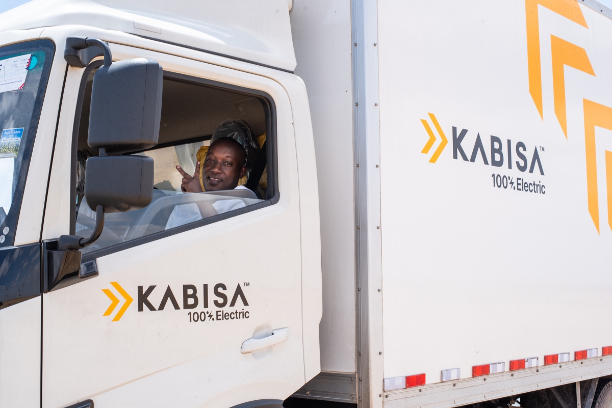 Jerome Munyarubuga drove a fully electric heavy-duty truck from Dar es Salaam to Rwanda