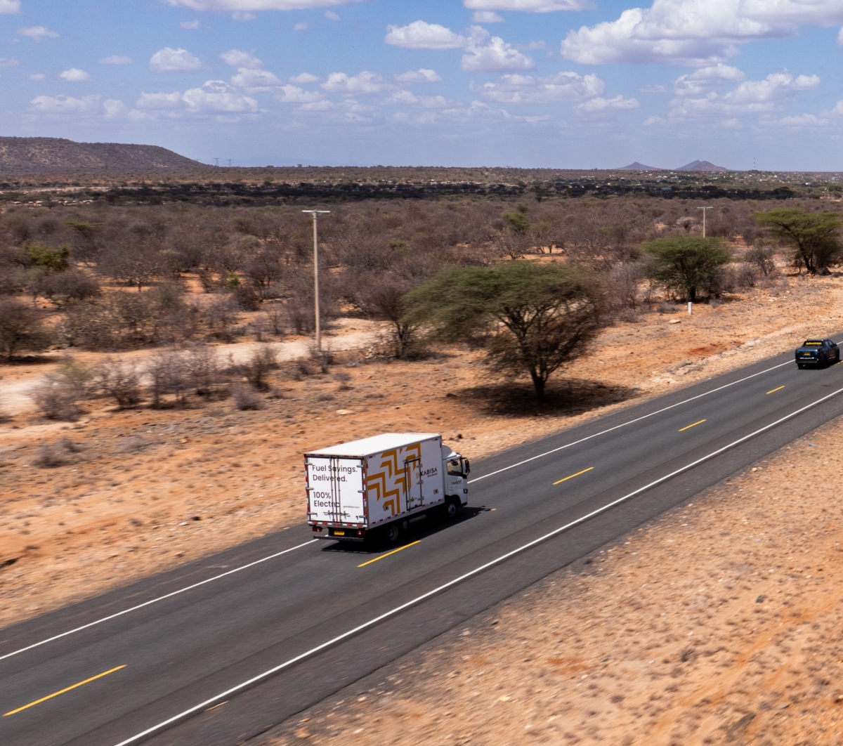 A fully electric heavy-duty truck from Dar es Salaam to Rwanda,
