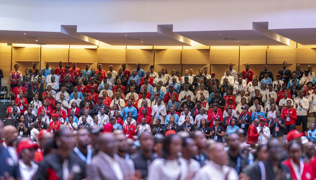 Members during the RPF-Inkotanyi Bureau Politique meeting held at the party headquarters in Rusororo on Friday, July 17.