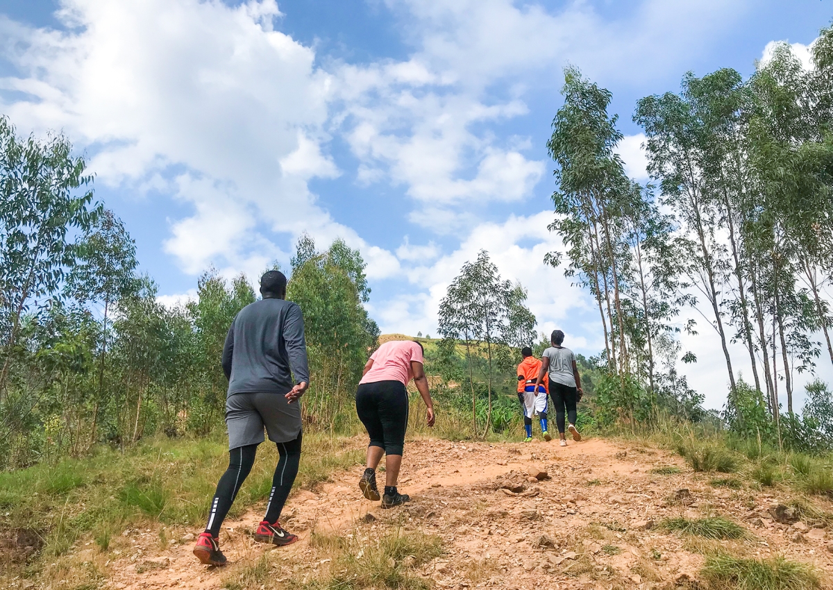 For many Rwandans, hiking was something visitors did while exploring the country’s famous landscapes.