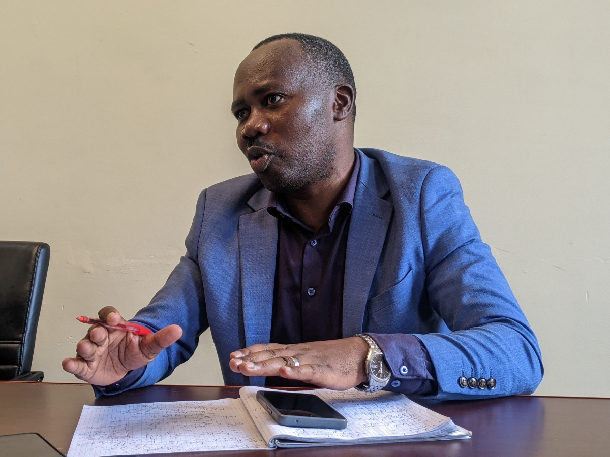 Rubavu Mayor, Prosper Mulindwa.