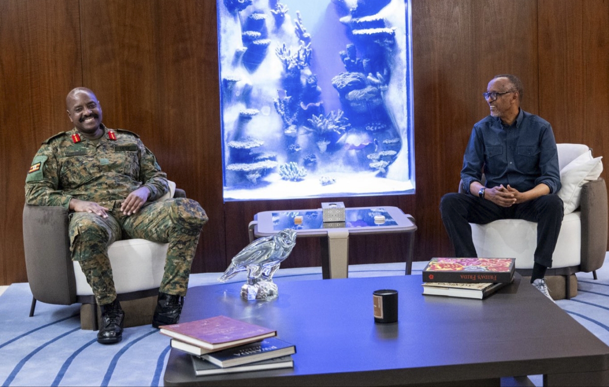 Kagame, Gen Muhoozi discuss Rwanda-Uganda ties