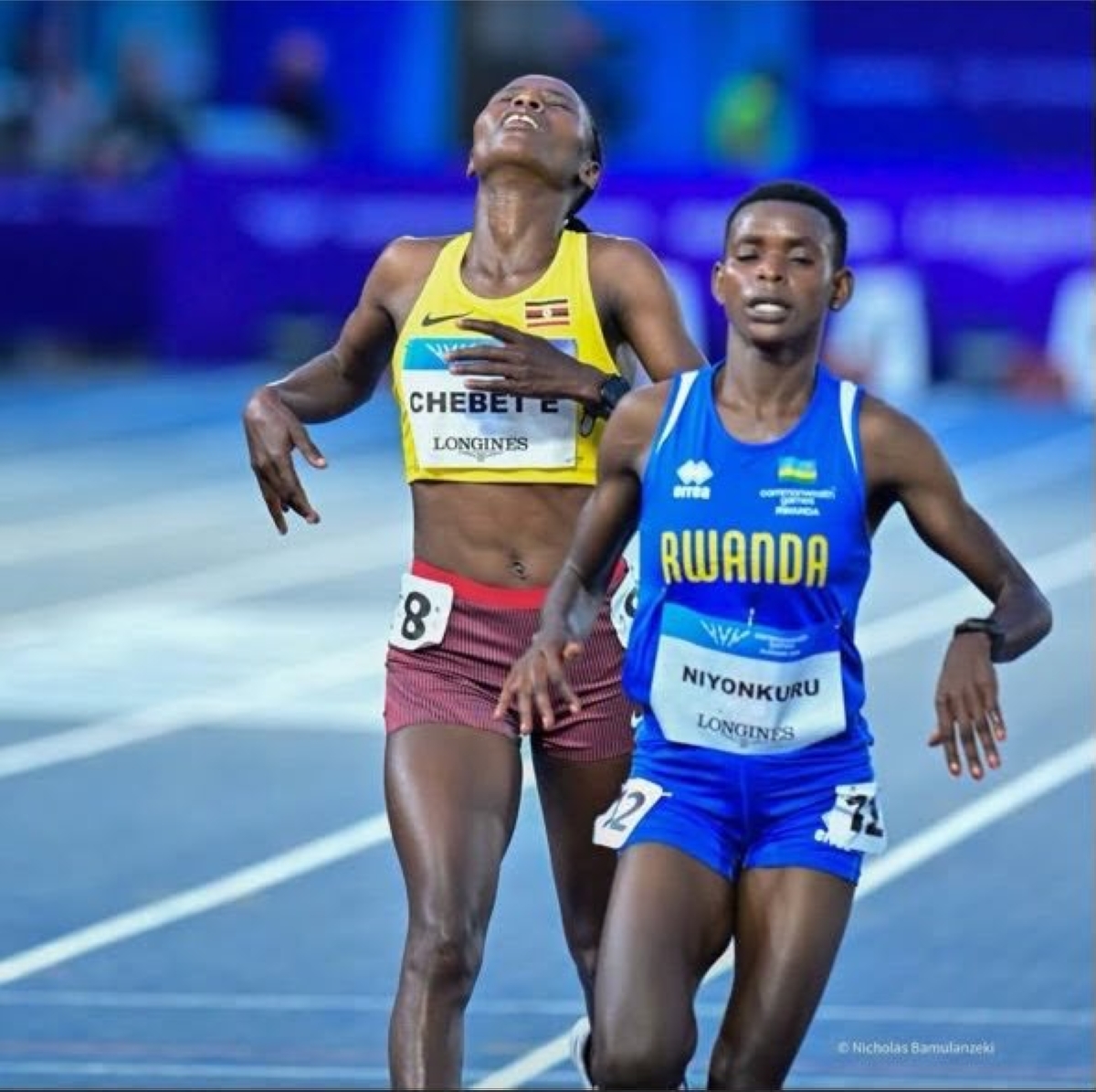 Florence Niyonkuru won the bronze medal in the women’s 10,000m final at the Glasgow 2026 Commonwealth Games on Monday.