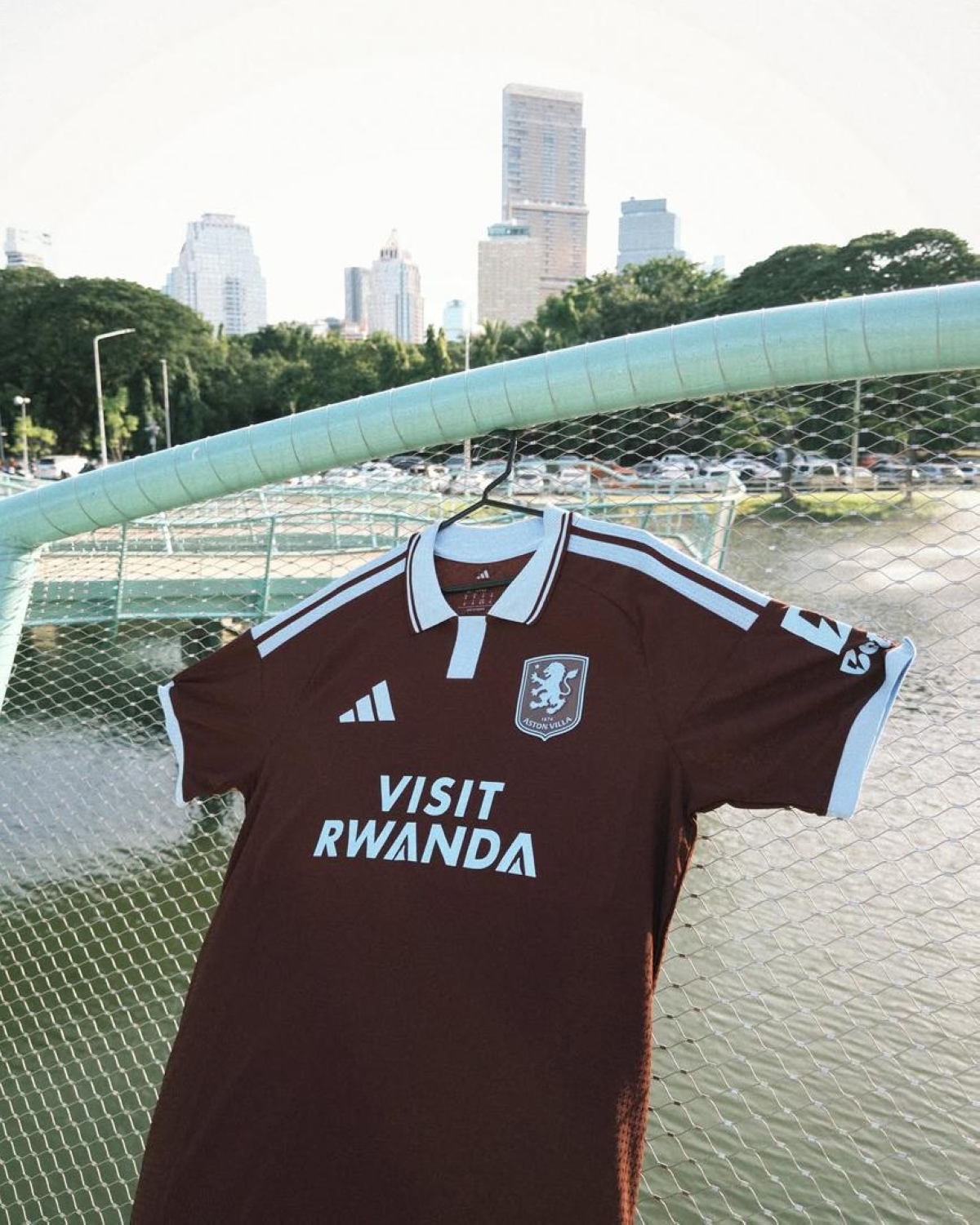 Aston Villa's new Go to Rwanda shirts go on sale August 7