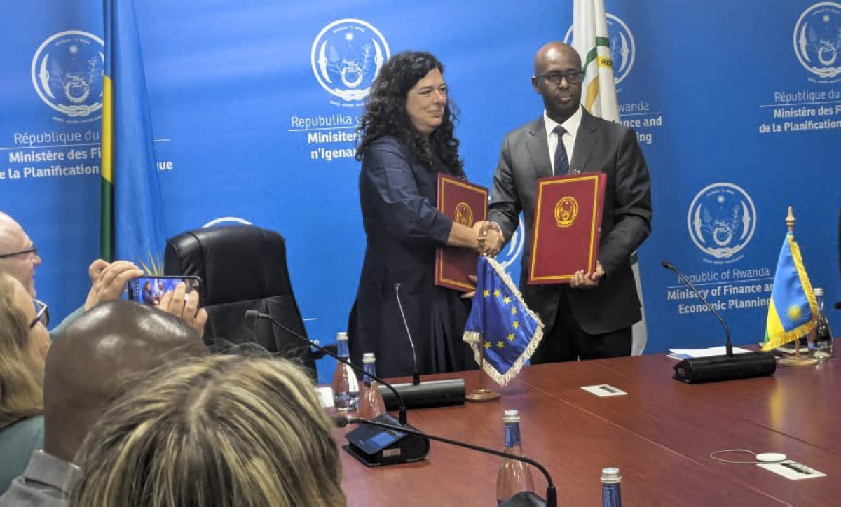 Rwanda, EU sign Rwf67bn deal on climate-resilient agriculture