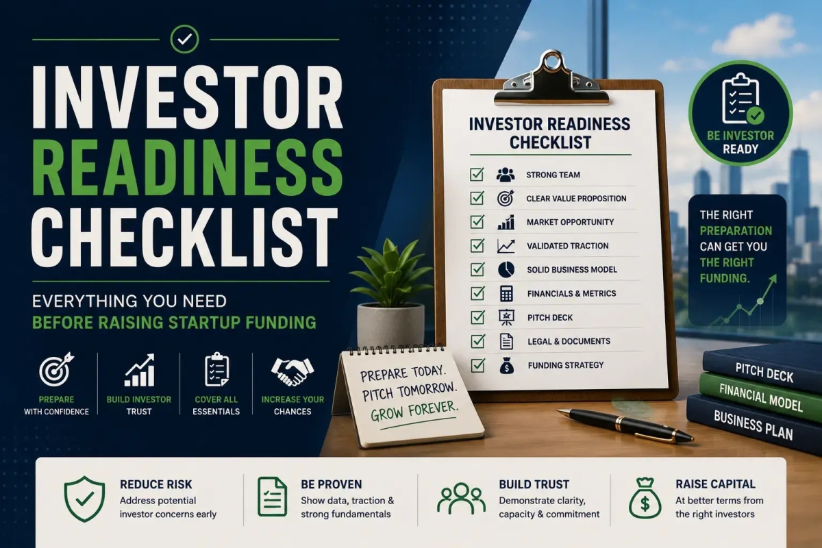 Investor readiness begins before the pitch