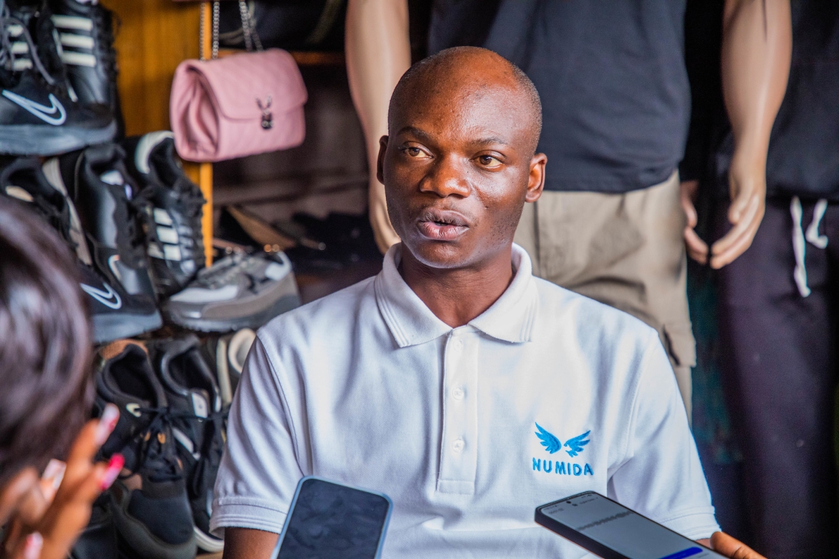 Cyprien Hakizimana, Team Leader at Numida Rwanda.