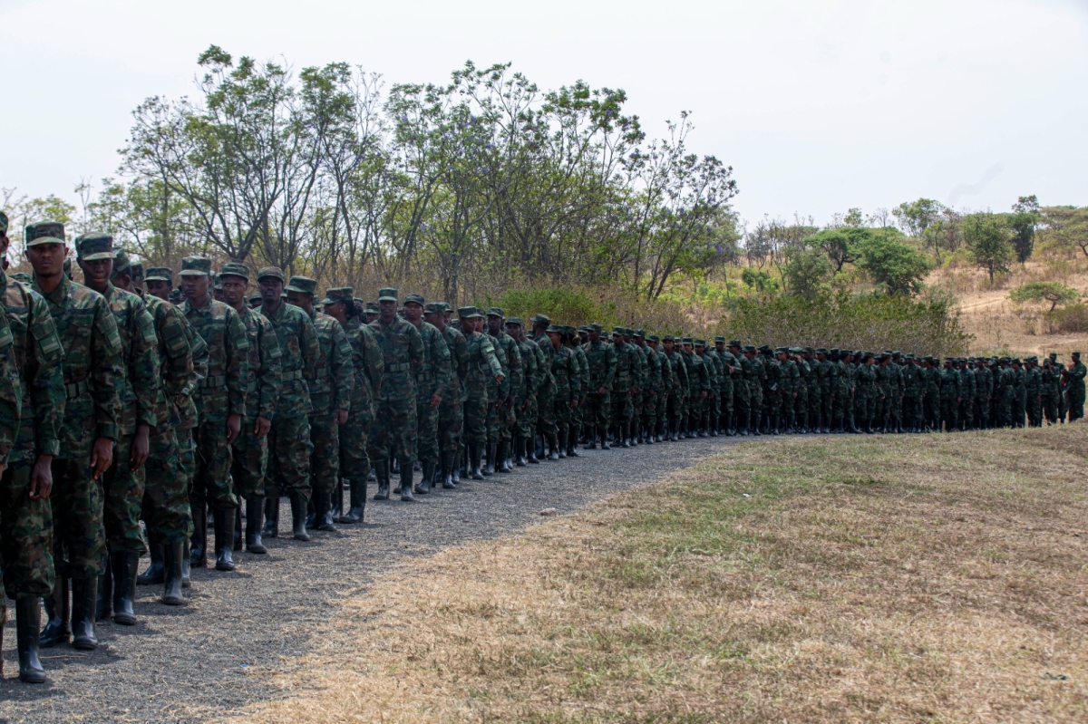 The graduates of the 16th cohort of Itorero Indangamirwa civic programme.