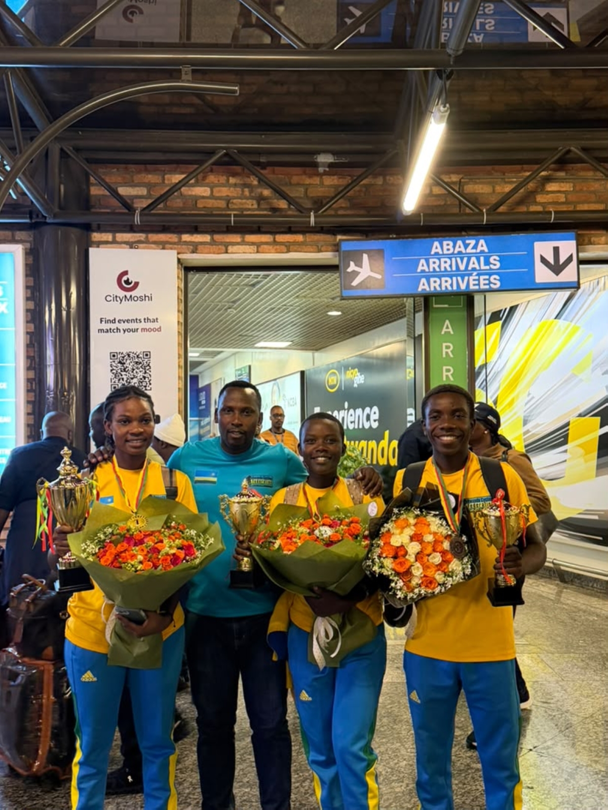 Rwandan riders shine at Grand Prix Chantal Biya