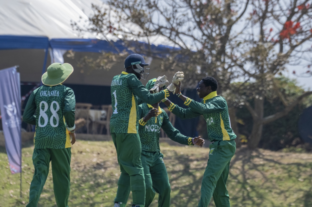 Rwanda suffered their first defeat of the ICC Men’s U-19 World Cup qualifying campaign after Nigeria beat the hosts by seven wickets in a dominant display at Gahanga Main Oval on Wednesday.