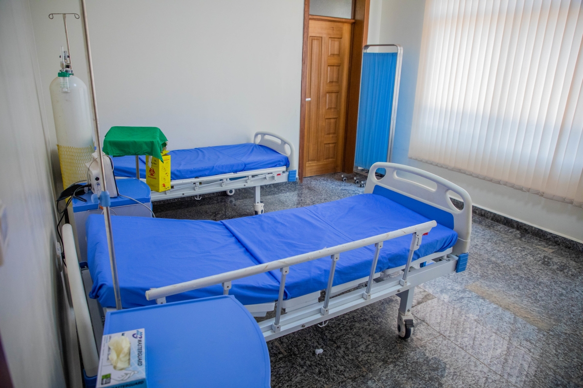 The newly opened clinic is expected to serve more than 1,500 employees.