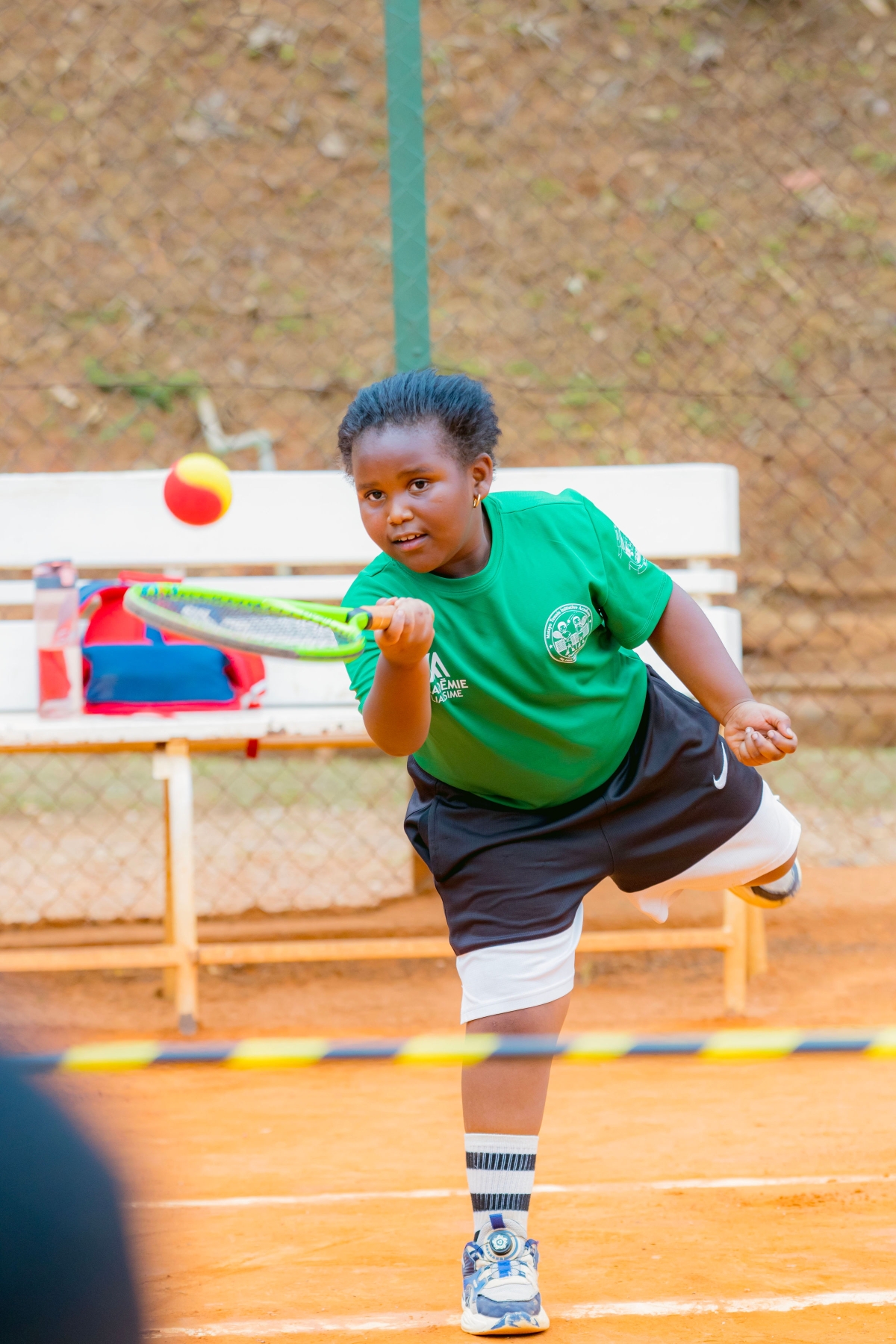 Matayo Tennis Initiative started operations in January. It now enrolls more than 60 children