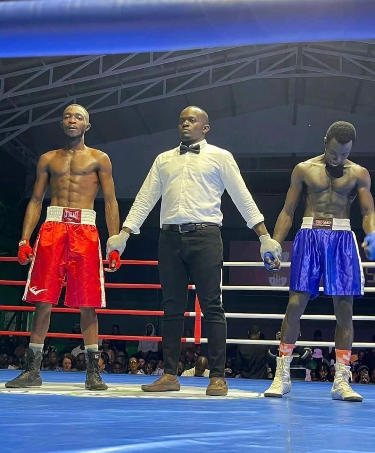 Boxer Theoneste Gakunzi now coaches and referees, helping shape Rwanda’s next generation of boxers.