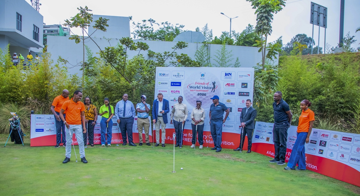 The Friends of World Vision Golf Tournament  will be held at Kigali Golf Resort & Villason Saturday, August 22. Photo by Craish Bahizi