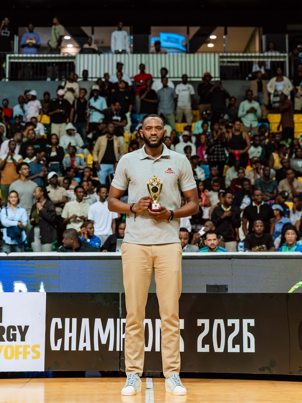 Patriots head coach Sunny Niyomugabo was crowned Coach of the Year